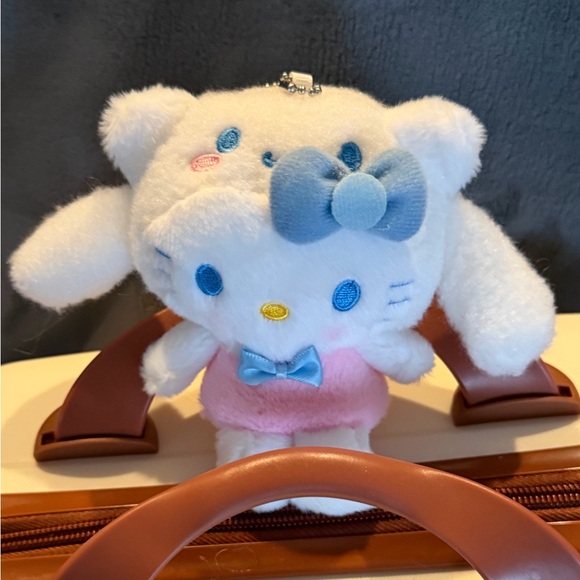 🩷🩷Sanrio Hello Kitty Cream Hardshell Mini Suitcase & 20+ Accessories - Picture 12 of 12